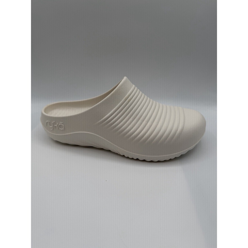 Ryka Echo Recovery Clogs, Women's 11M,White,ActiveEase Mid-Sole,NEW W/DEFECTS